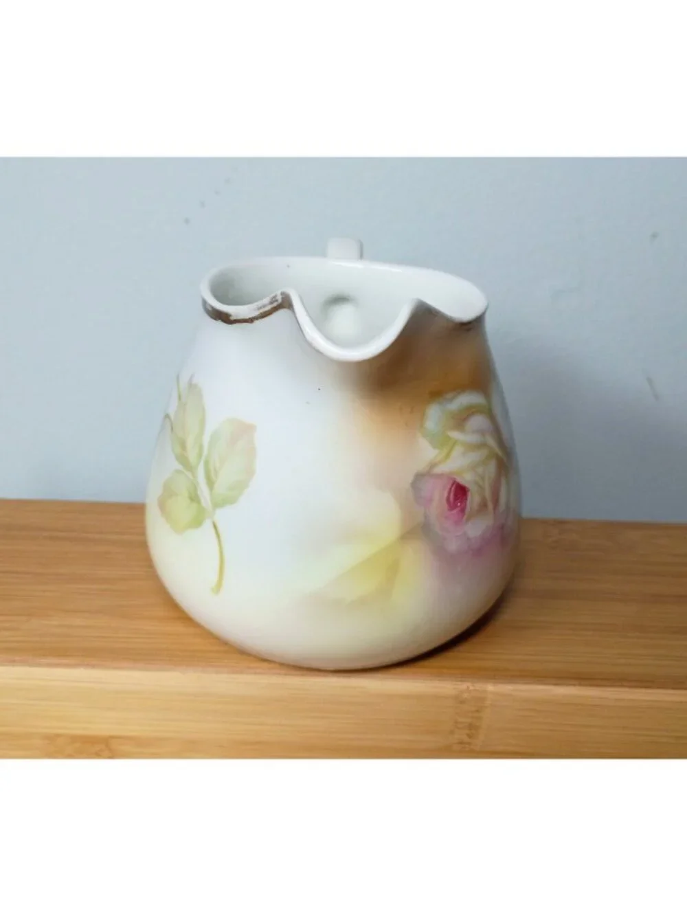 Antique VP Vessra Germany Floral Creamer Porcelain